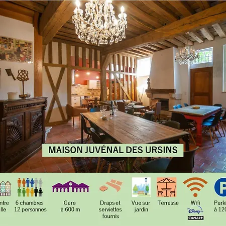 Maison Juvénal des Ursins Troyes Exterior foto